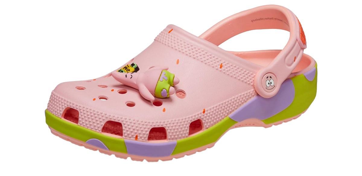 Patrick Melon Crocs Unisex-Adult Spongebob Squarepants Classic Clog