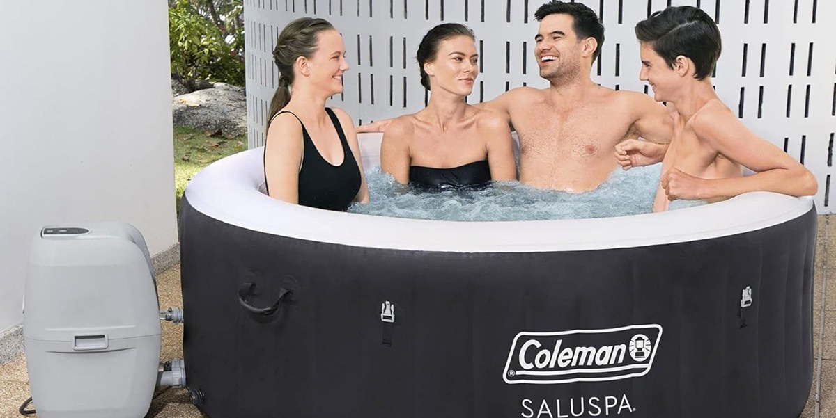 Coleman SaluSpa AirJet Round Hot Tub