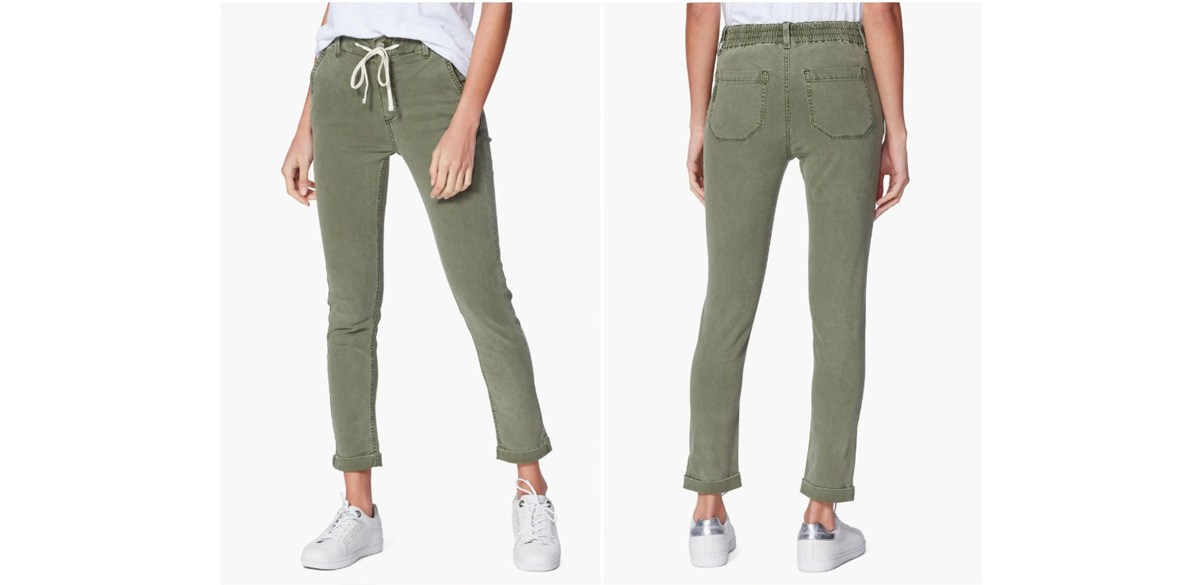 Paige Drawstring Waist Pants-drawstring