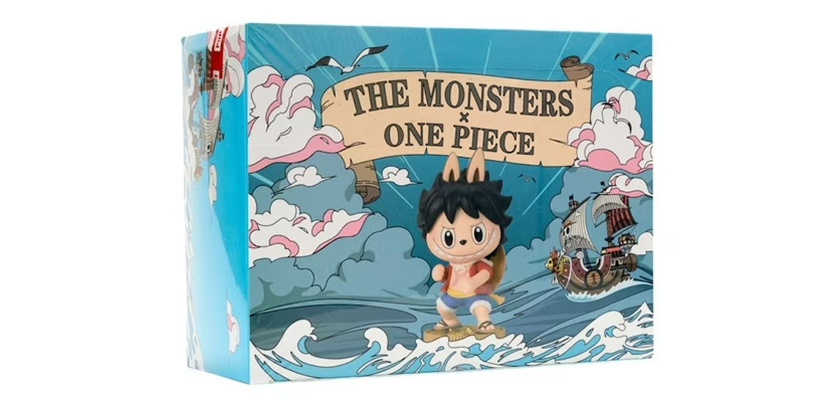 Pop Mart Labubu The Monsters x One Piece Series Sealed Case