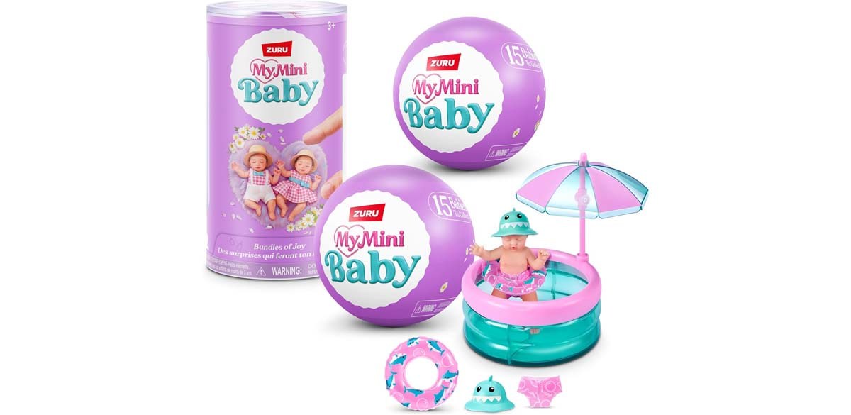 Surprise My Mini Baby Series 2 By ZURU, Collectible Mystery Capsule
