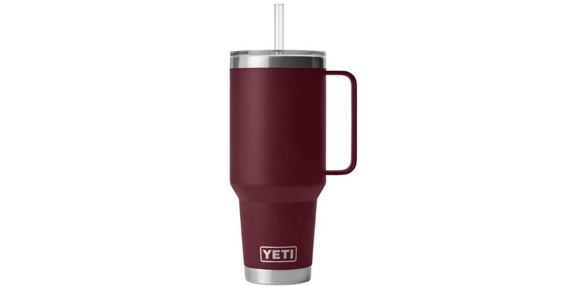YETI Rambler 42 oz Tumbler with Handle and Straw Lid
