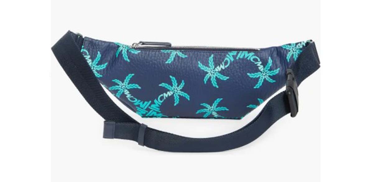 MCM Fursten Logo Beach Belt Bag