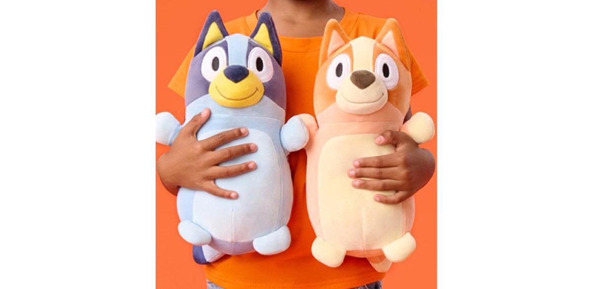 Squishmallows Original 10-Inch Bluey HugMees