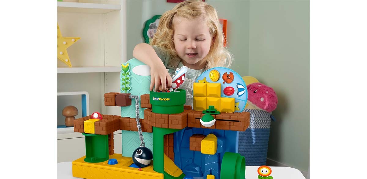 Fisher-Price Little People My Mario Adventure Playset