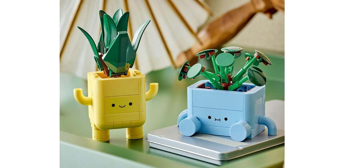 LEGO Botanicals Happy Plants Building Toy