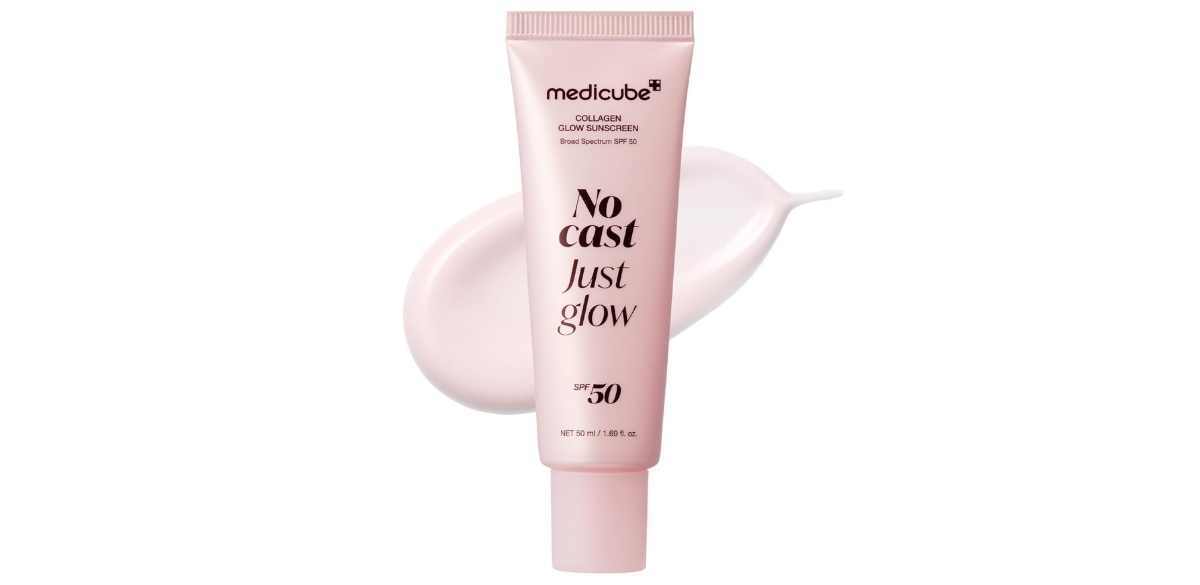 7-medicube Sunscreen No Cast Just Glow Collagen-medicube-product-deals-amazon