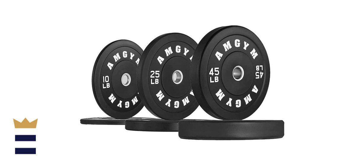 AMGYM LB Bumper Plates Olympic Weight Plates