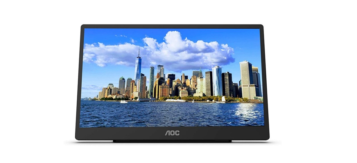 AOC 16T2 15.6 Full HD Touch-Enabled Portable IPS Monitor