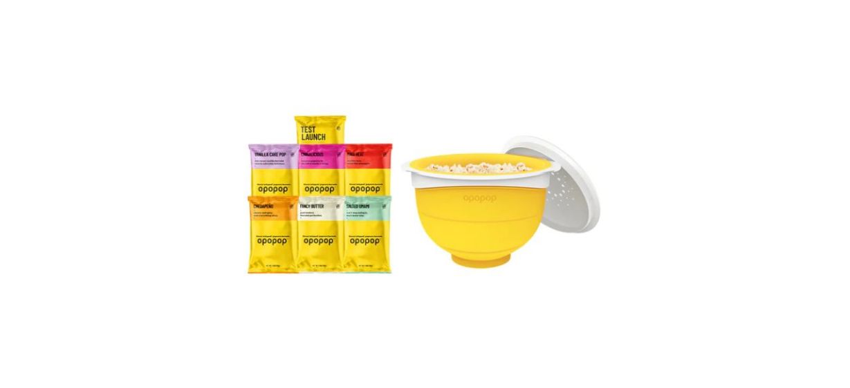Opopop Microwave Popcorn Discovery Kit Opopop Microwave Popcorn Discovery Kit