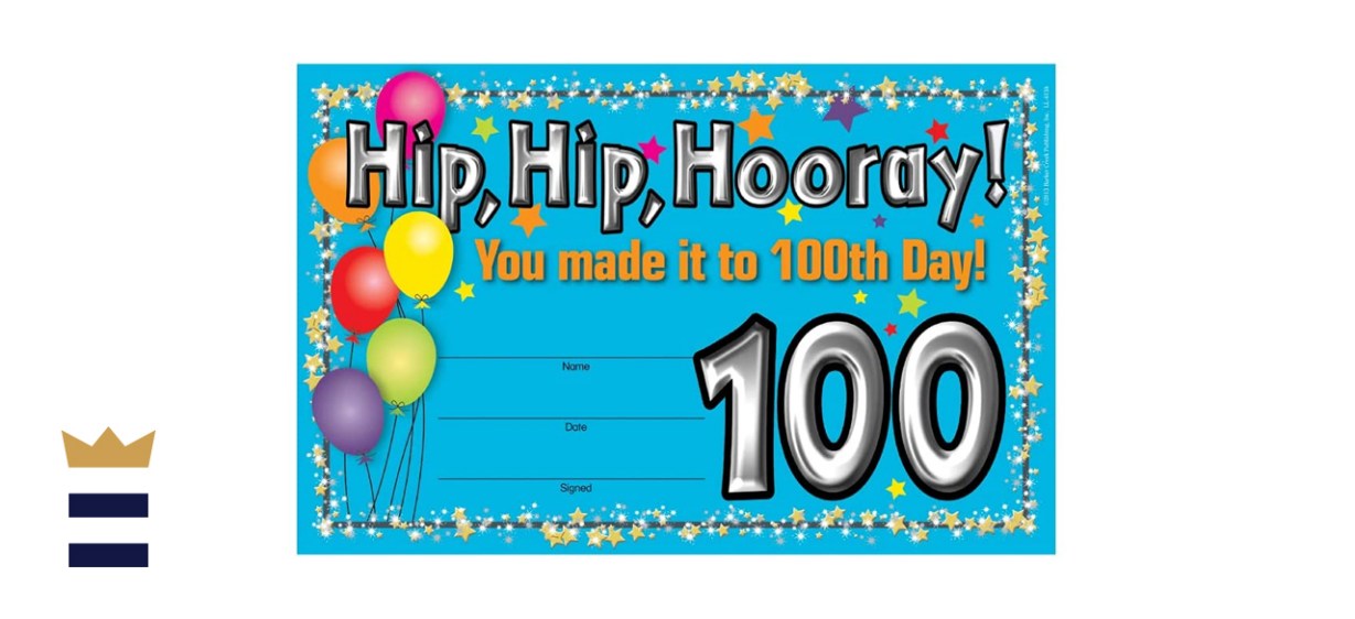 Barker Creek Recognition Awards 100th Day