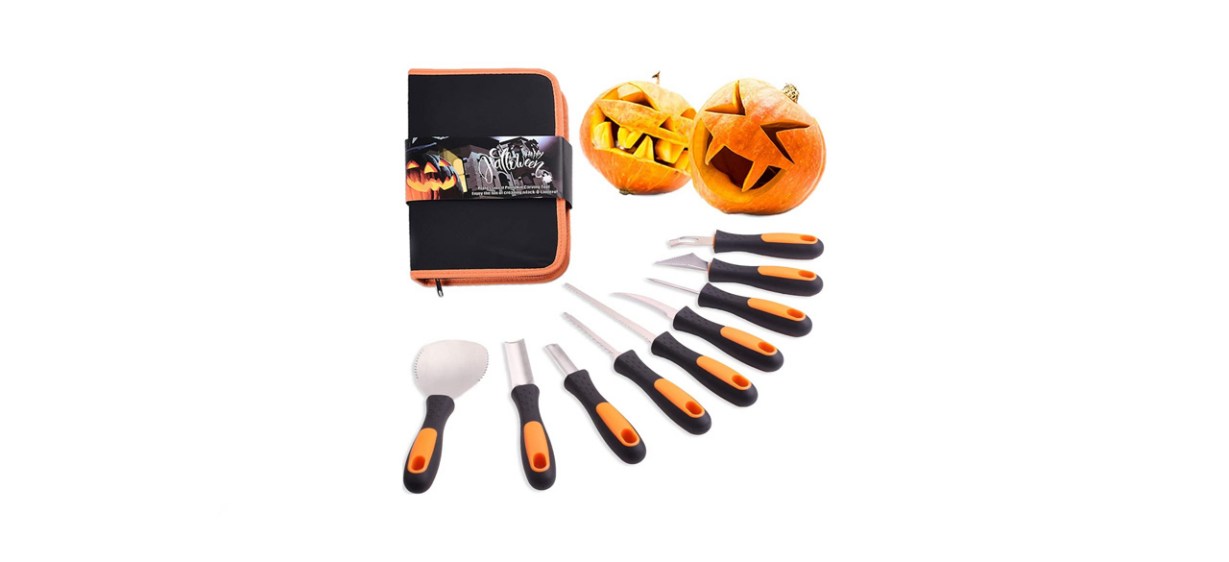 best 7Felicity Professional Halloween Pumpkin Carving Kit