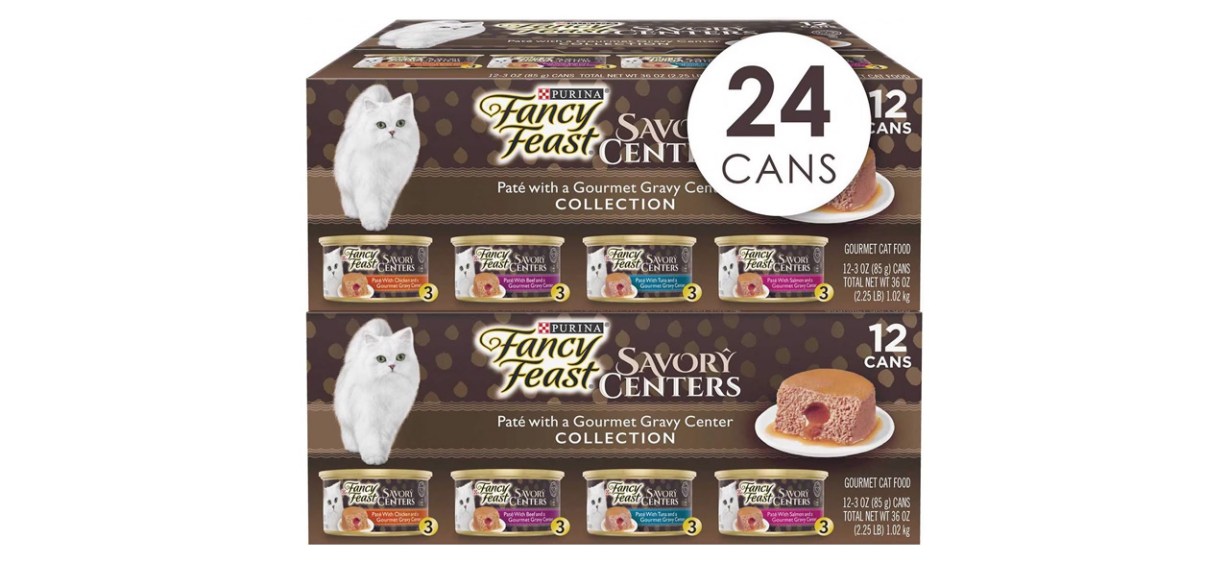 Best Fancy Feast Savory Centers Variety Pack Canned Cat Food