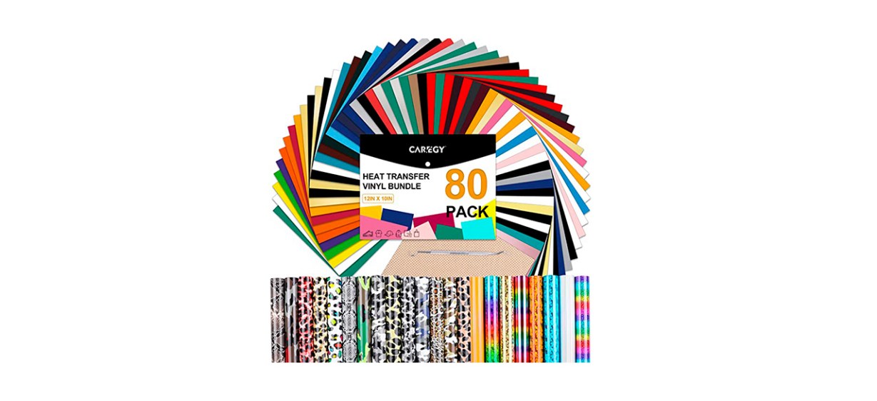 Best Caregy Heat Transfer Vinyl Bundle 