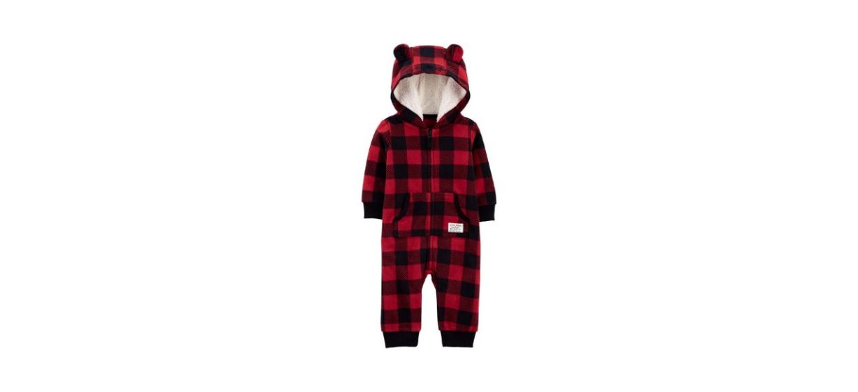 Best Carters Buffalo Plaid Hooded Jumper