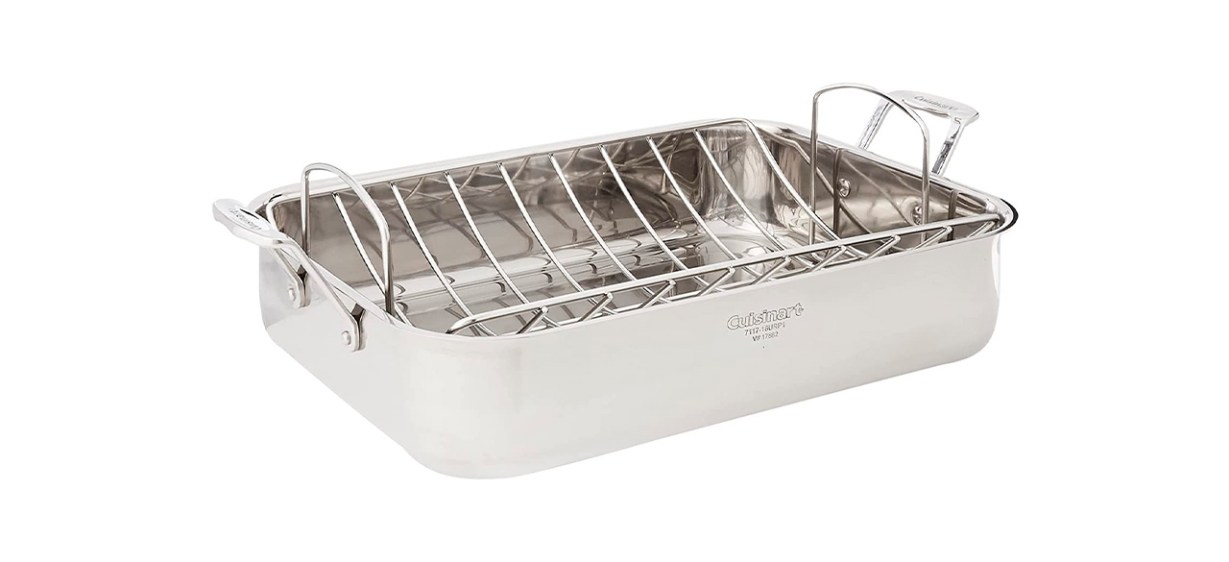 Best Cuisinart Chef's Classic 16-Inch Rectangular Roaster and Rack