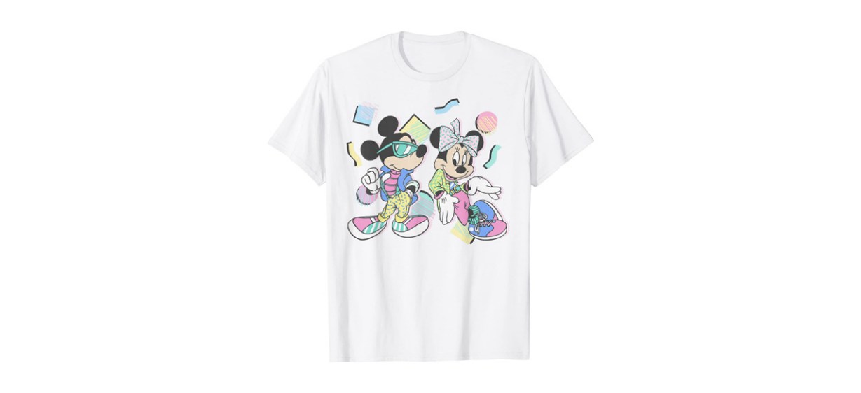 Best Disney Mickey And Minnie ’80s Style T-shirt