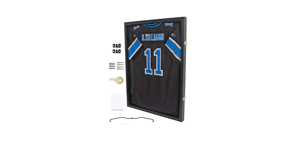 Best DisplayGifts Jersey Display Frame Case