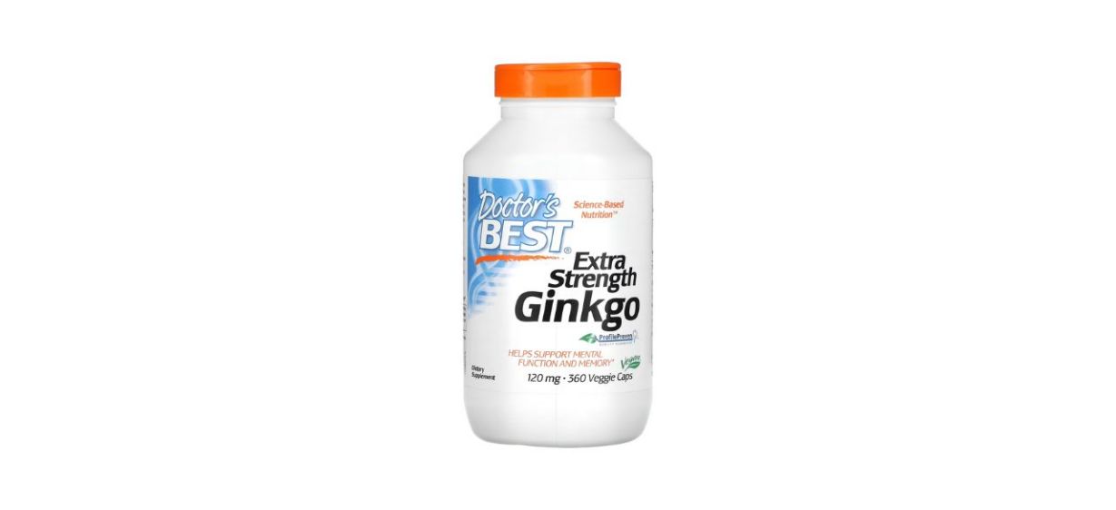 Doctor's Best Extra Strength Ginkgo Veggie Caps