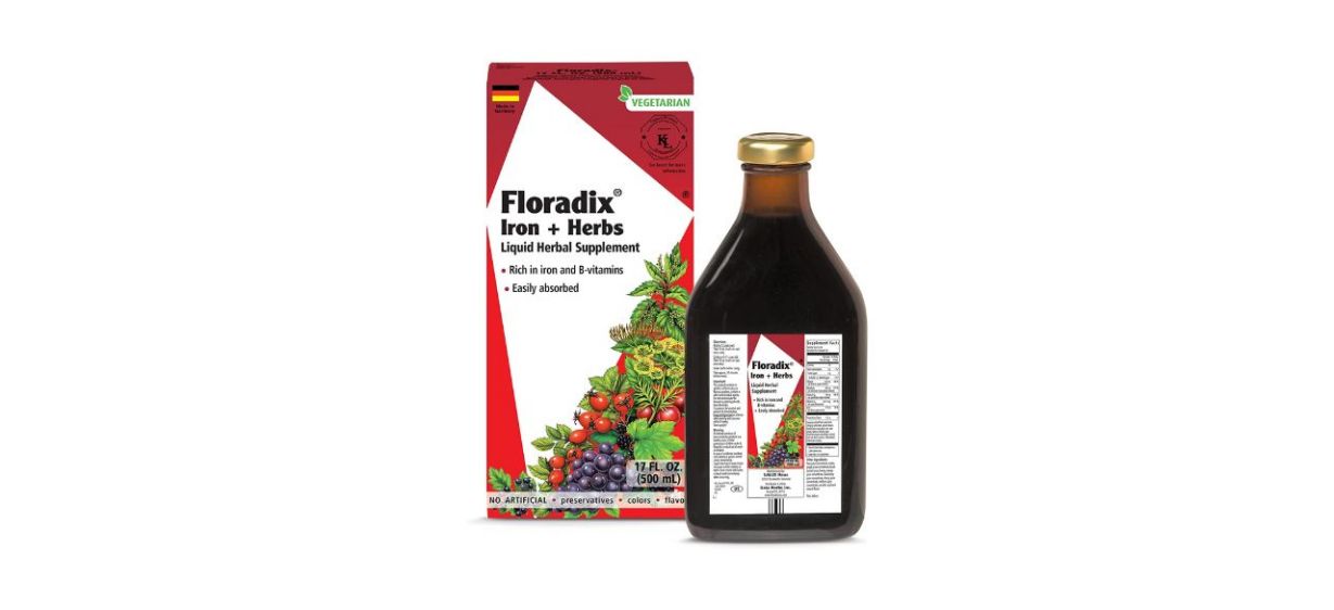 Floradix Iron + Herbs, Energy Support, Liquid Extract