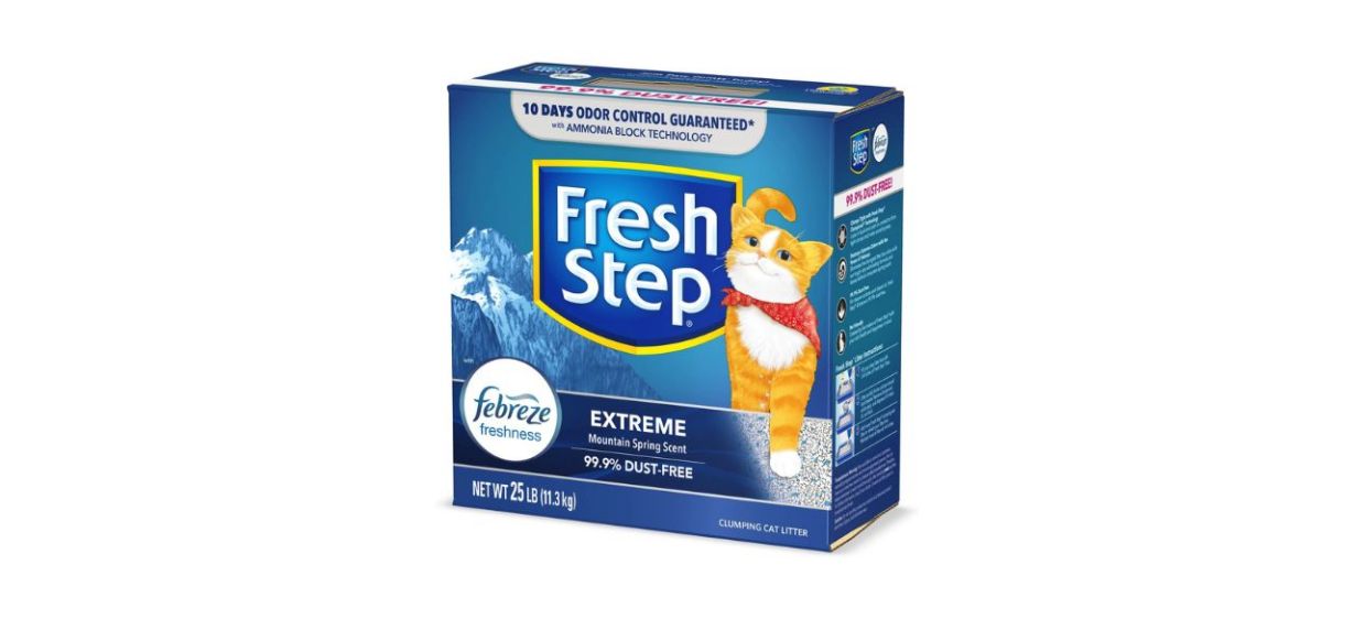 Best Fresh Step Extreme Odor Control Febreze-Scented Clumping Clay