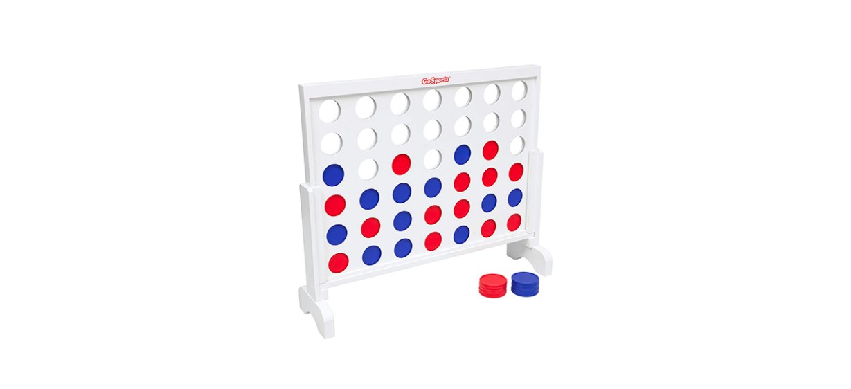 Best GoSports Giant Wooden 4 in a Row Game