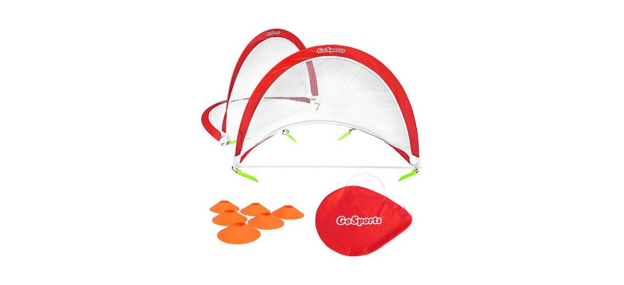 Best GoSports Portable Pop-Up Mini Soccer Goals
