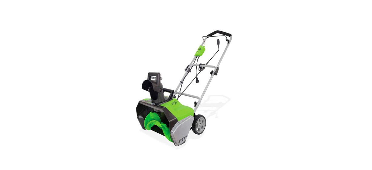 Best Greenworks 20-Inch Corded Snow Thrower