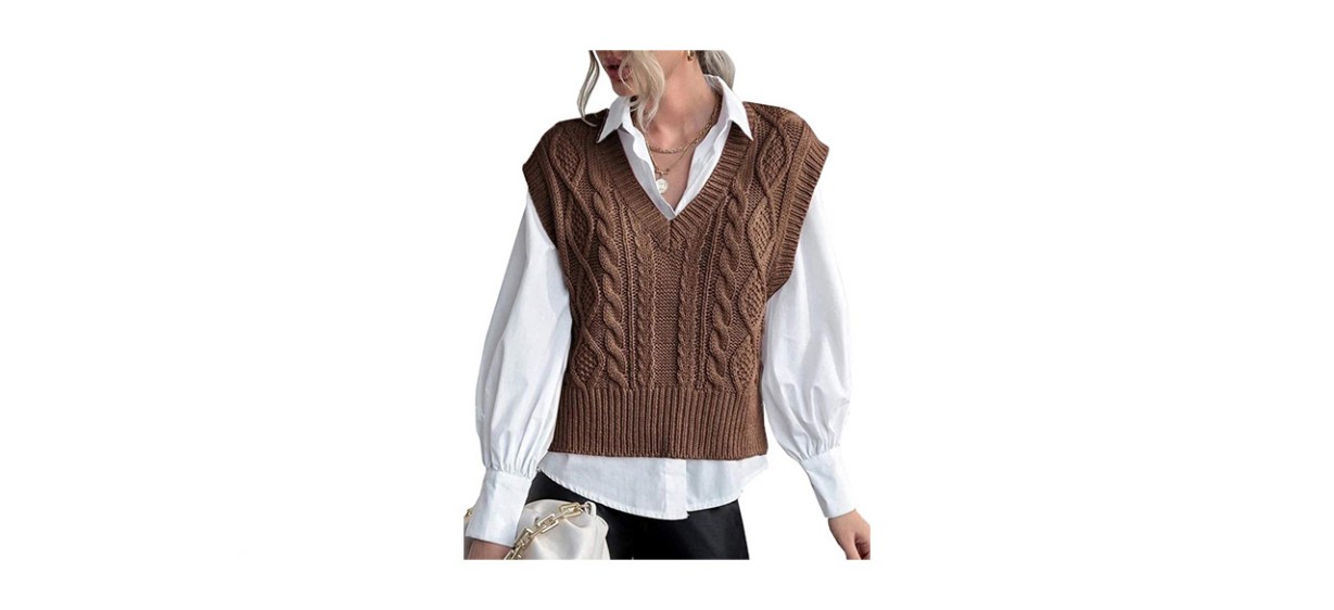 best Lueluoye Women's Pullover Sweater Vest