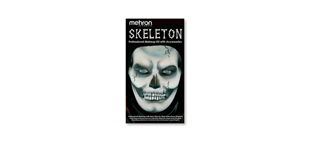 Best Mehron Makeup Premium Skeleton Kit
