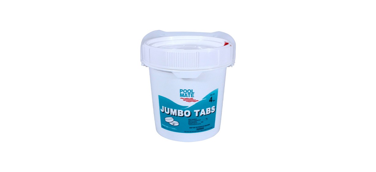 Best Pool Mate Jumbo Swimming Pool Chlorine Tabs
