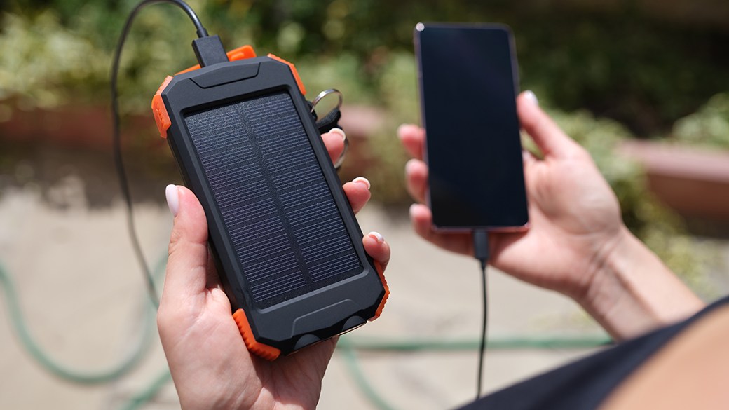 Solar charger for phone