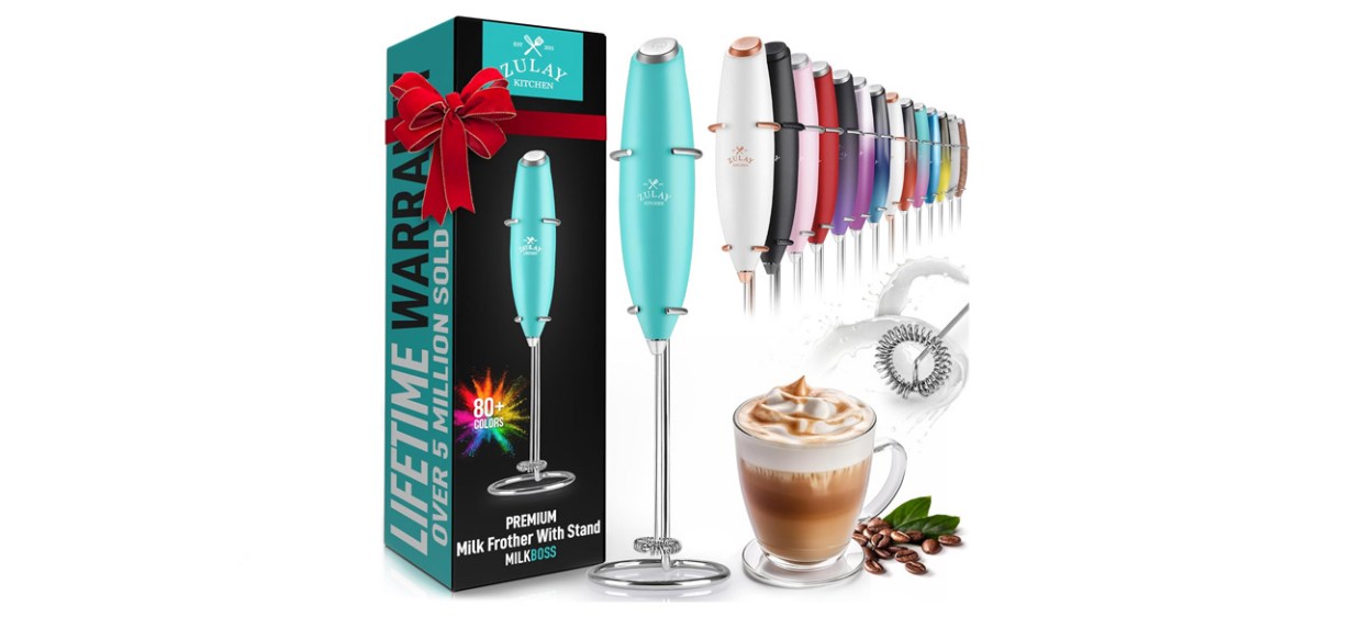 Zulay Original Handheld Milk Frother