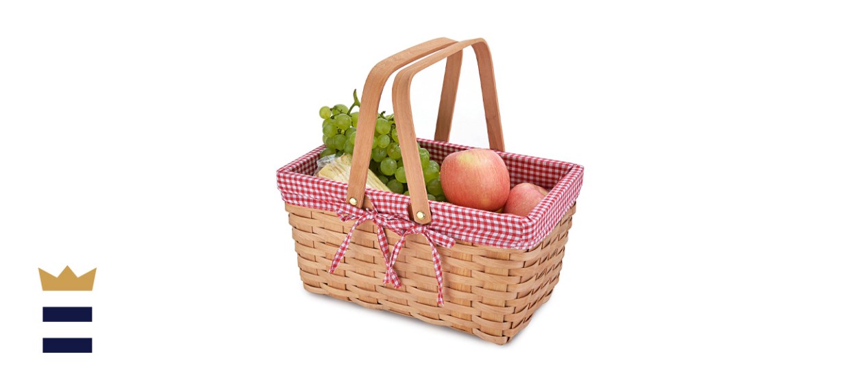 Vintiquewise Rectangular Basket