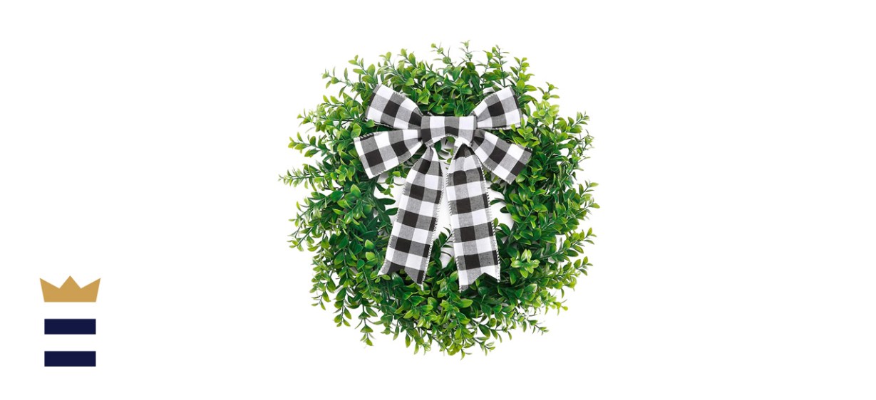 Artificial Boxwood Wreath