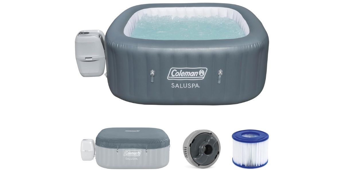  Coleman Hawaii 4 to 6 Person Inflatable Hot Tub