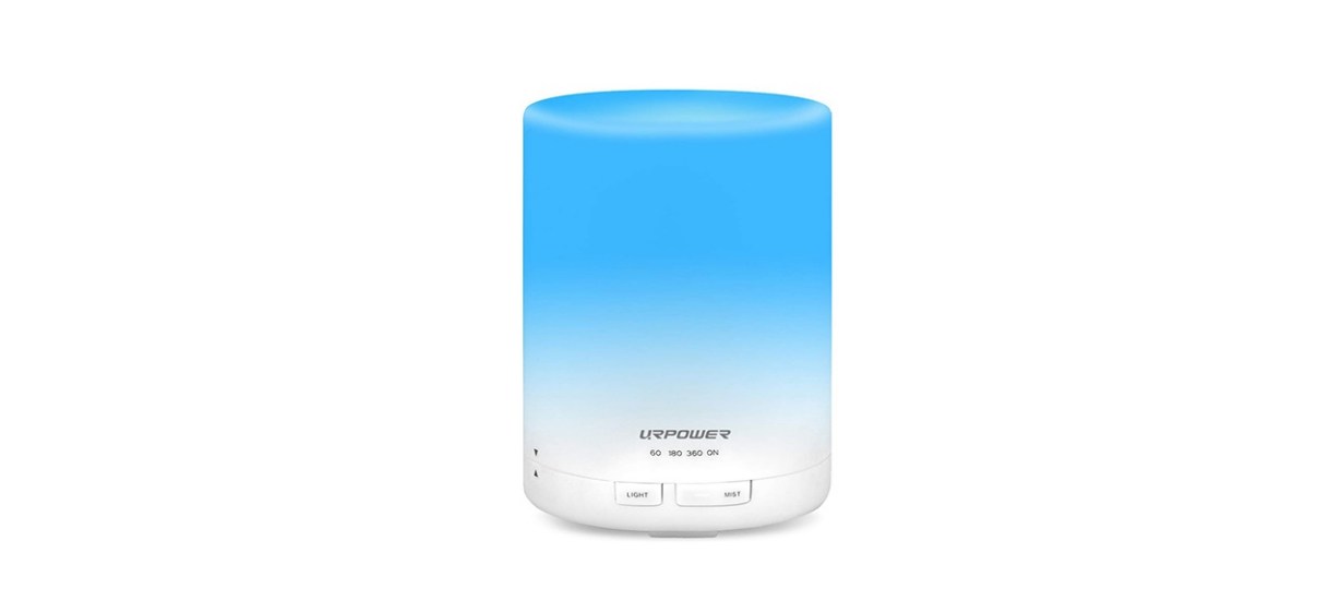 URPOWER 2nd Generation 300ml Aroma Essential Oil Diffuser Ultrasonic Air Humidifier