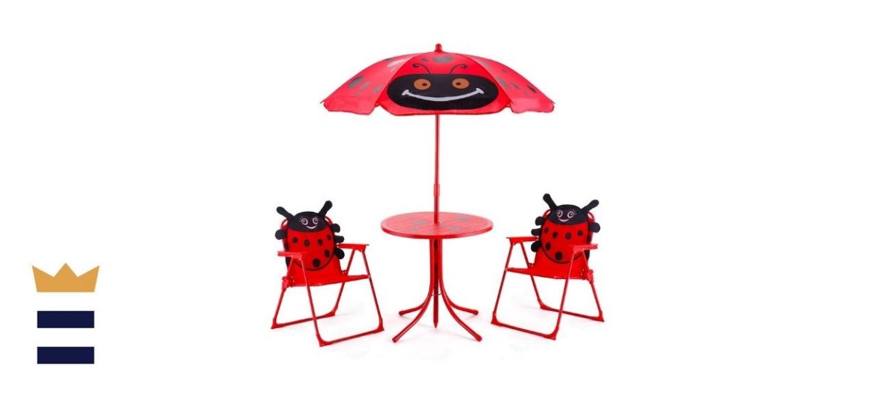 Costzon Kids Table and Two-Chair Set