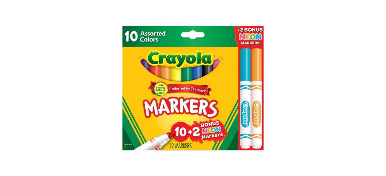  Crayola markers