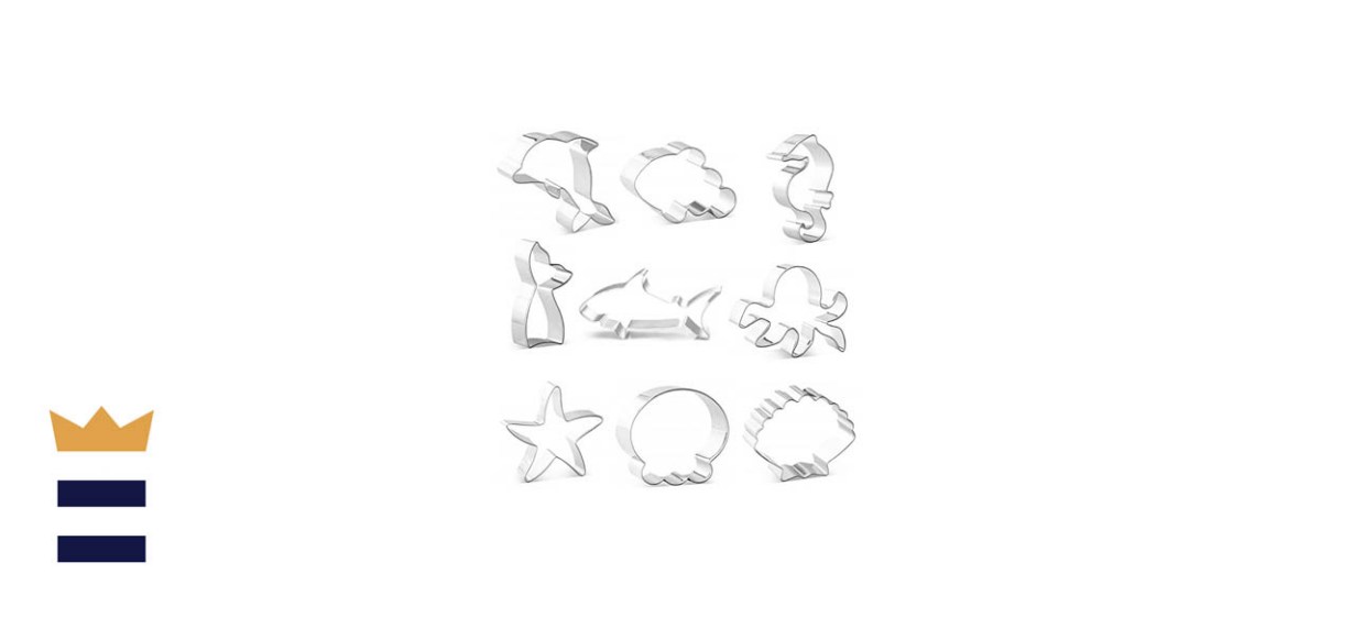 Devin0705 Under The Sea Creatures Cookie Cutter Set