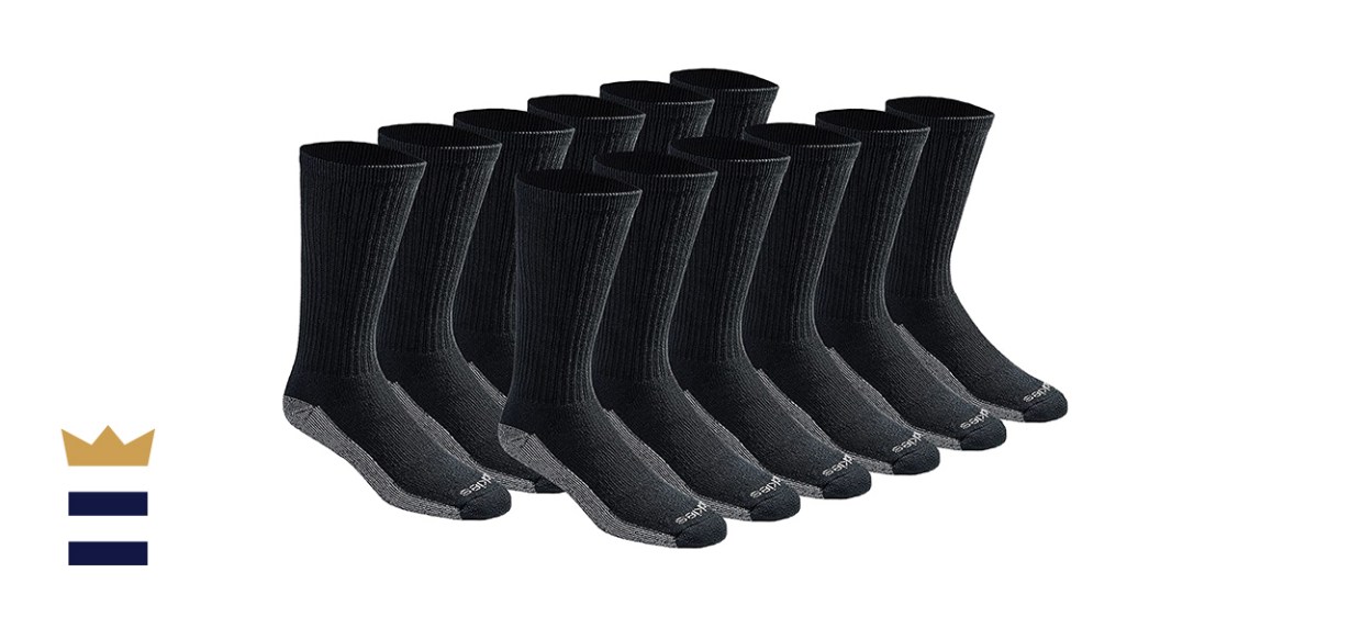 Dickies Men's Dri-tech Moisture Control Crew Socks Multipack