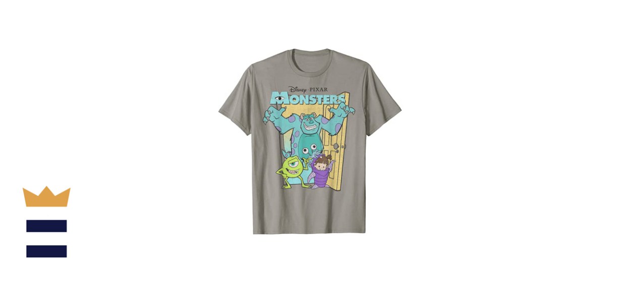 Disney Pixar Monsters Inc. Group Poster T Shirt