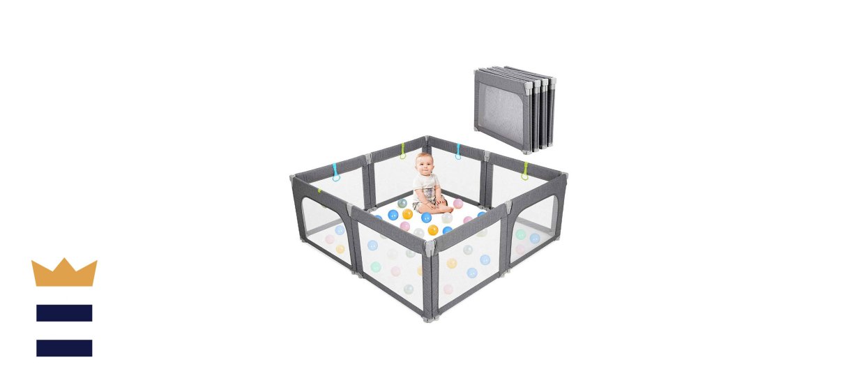 Dripex Portable Playpen for Babies