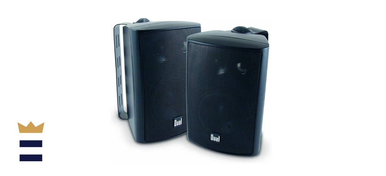 Dual Electronics LU43PB 3-Way High Performance Outdoor Indoor Speakers