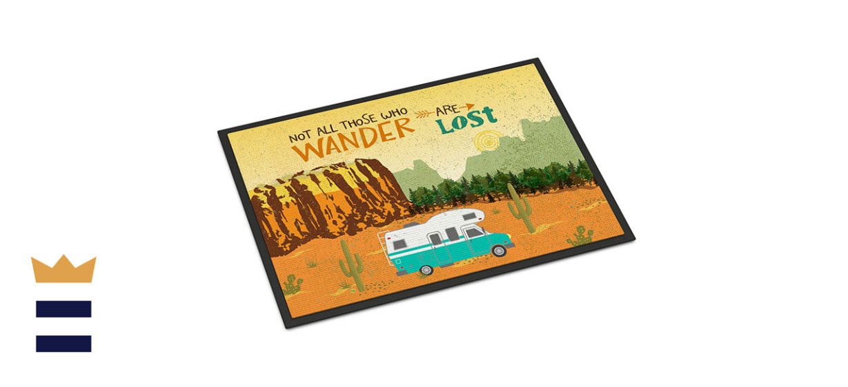 Eastern Urban Home RV Camper Nonslip Outdoor Doormat