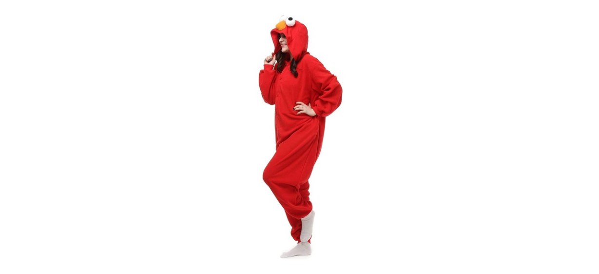Elmo Onesie for Adults by Amazing Cosplay