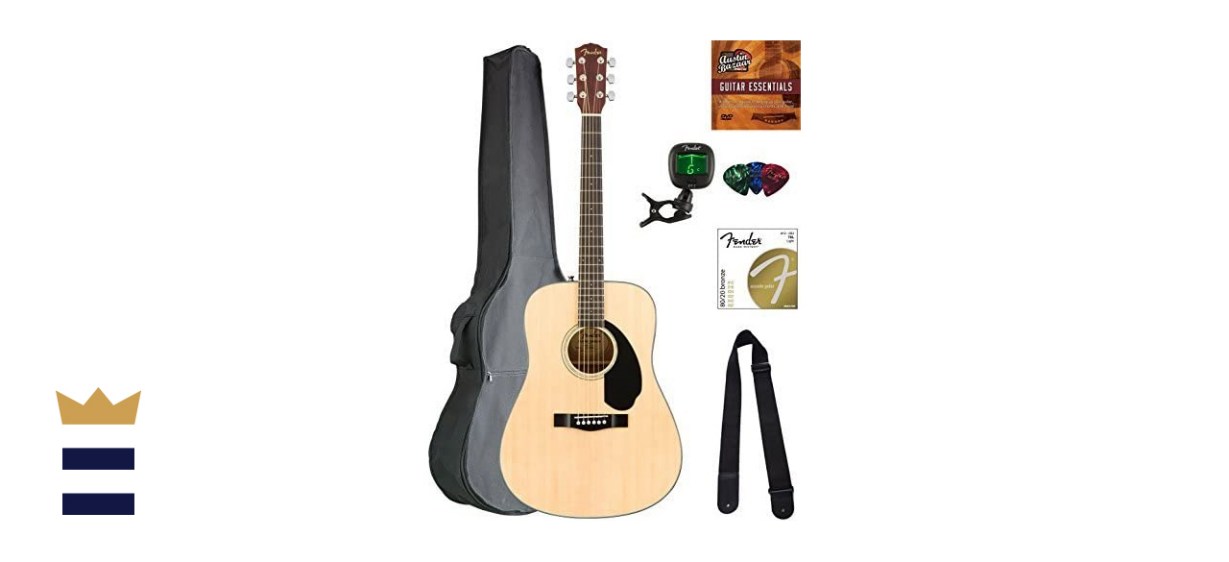 Fender CD-60S Solid Top Dreadnought Acoustic Guitar
