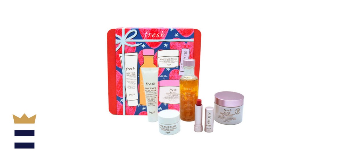 Fresh Rose Deep Hydration Skincare Set