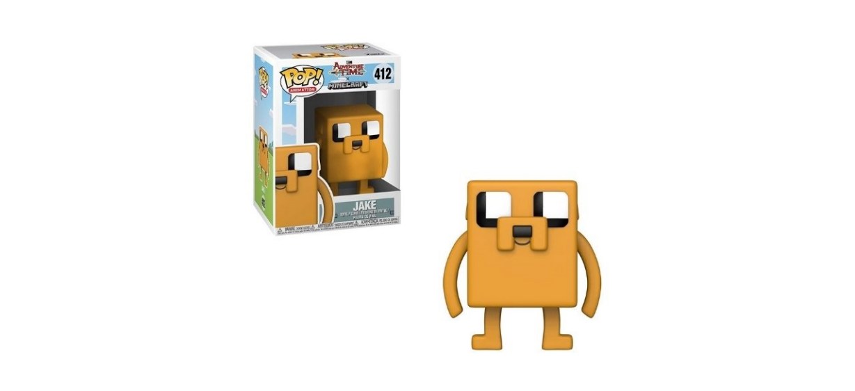 Funko Pop Television: Adventure Time - Minecraft Jake Collectible Figure