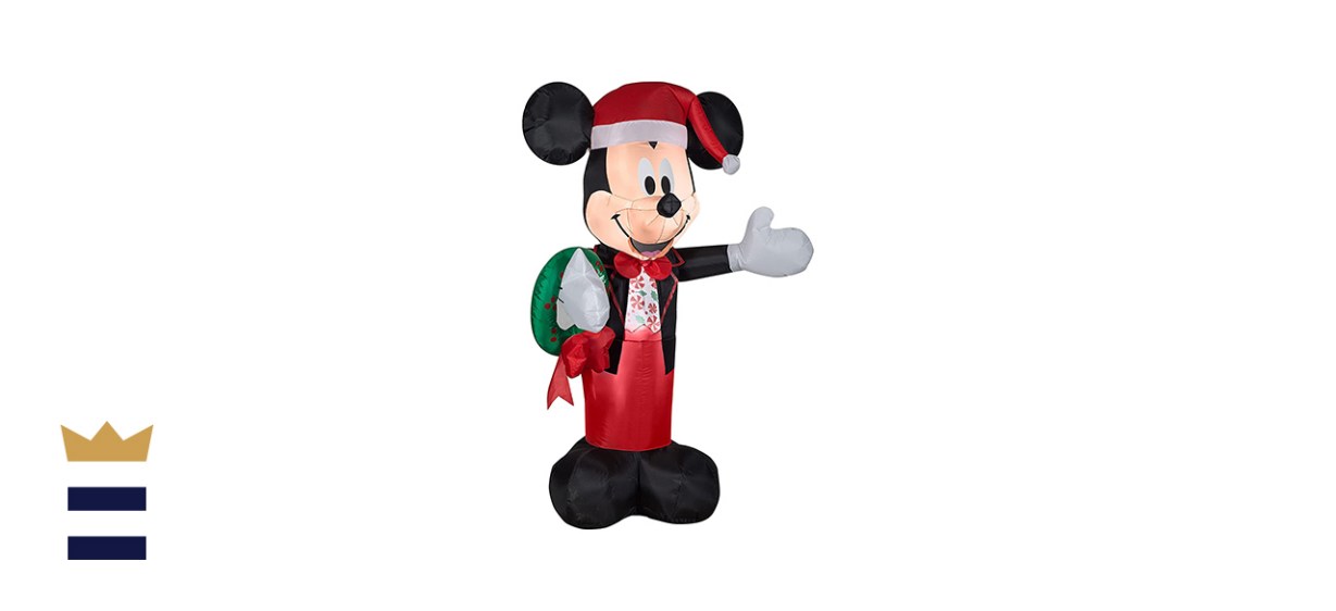 Gemmy Five-Foot Christmas Inflatable Mickey Mouse